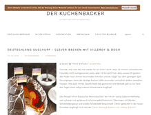 Tablet Screenshot of kuchenbaecker.com
